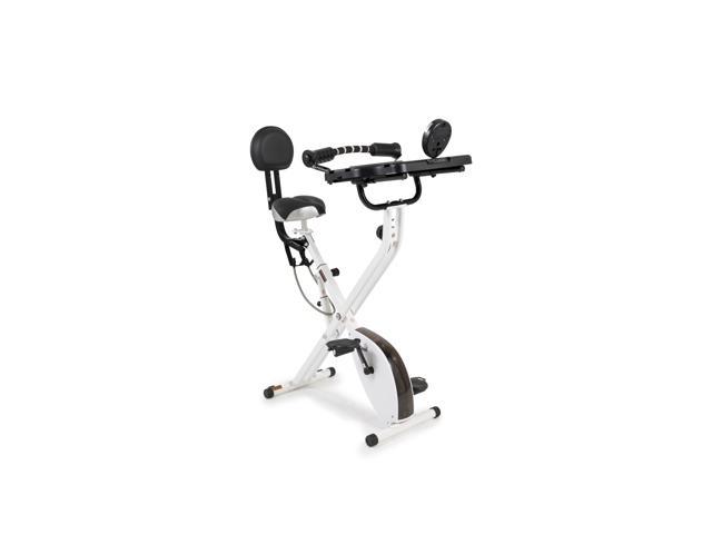 FitDesk Bike Desk 3.0 (w/Massage Roller, Integrated Tablet Holder