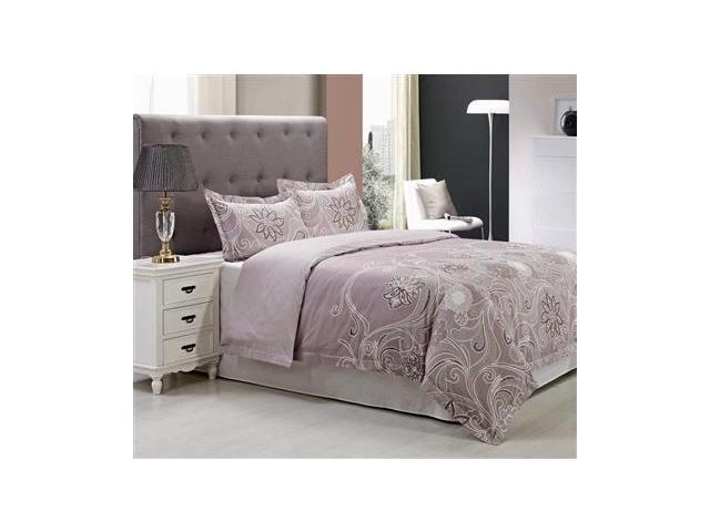Impressions King Cal King Duvet Cover Set With Shams 300 Thread