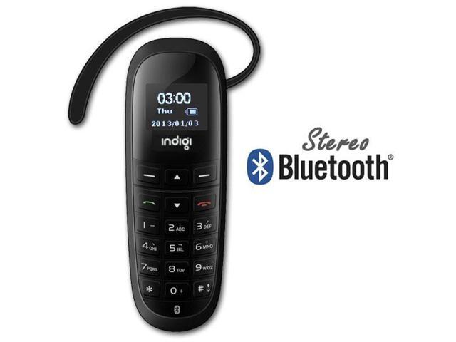 Buik Fondsen Demon Play inDigi A2DP Stereo Bluetooth Headset Mini Phone w/ Dialer Keypad 0.66" LCD  Caller ID For iPhones & Android Phones - Newegg.com