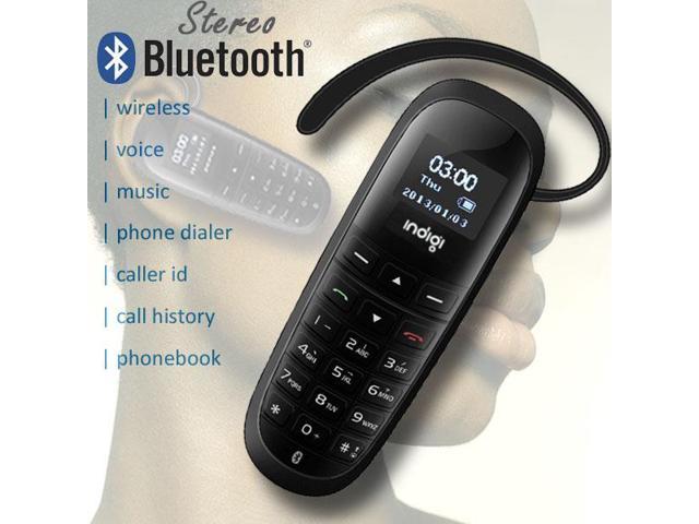 virtueel Veeg vrijdag inDigi® A2DP Stereo Bluetooth Headset Mini Phone w/ Dialer Keypad 0.66" LCD  Caller ID For iPhones Version & Android Phones - Newegg.com
