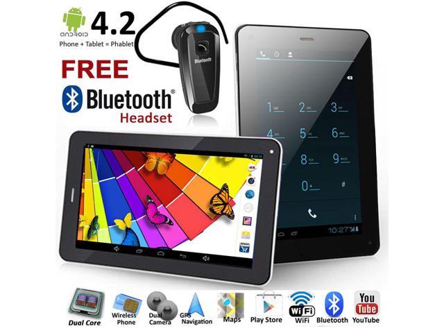 inDigi® 7-inch Phablet Smart Phone + Tablet PC Android 4.2 Bluetooth