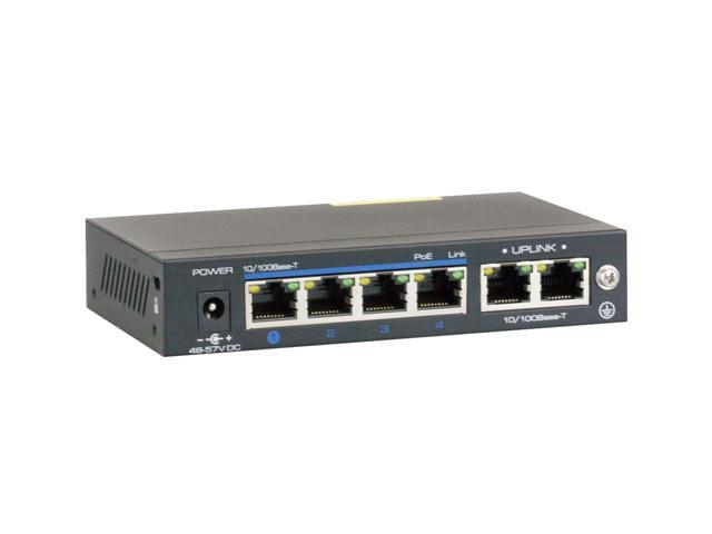 GWSW0802M 8 x 100Mbps downlink /& 2 x Gigabit uplink PoE Switch Refurbished