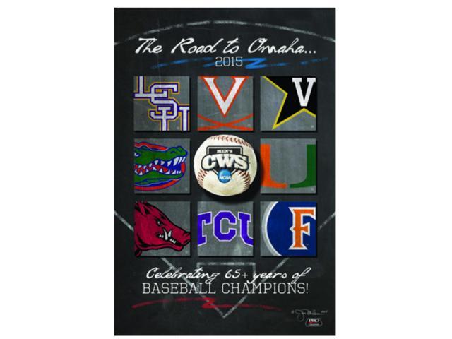 2015 College or university Environment Collection CWS Highway toward Omaha Employees Emblems Print Poster 24\ picture regarding Printable College Logos identify 2015 College or university Environment Collection CWS Highway towards Omaha Staff Emblems Print Poster 24\