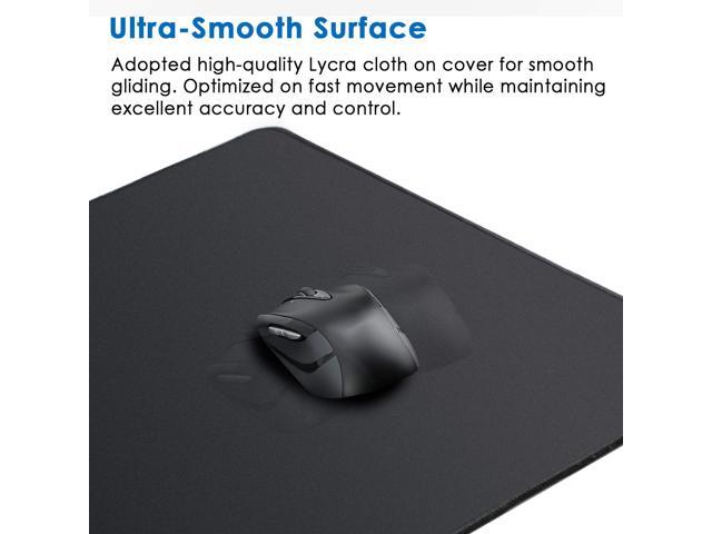 Ktrio Mouse Pad with Stitched Edges Quality Comfortable Mousepad Premium-Text... 