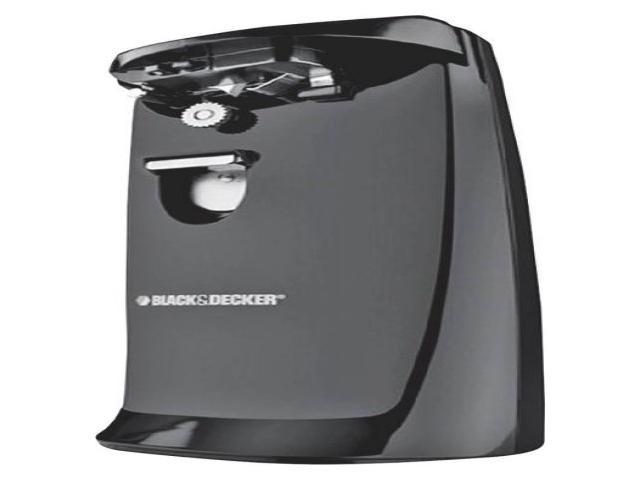 Black& Decker Ec475b Extra Tall Electric Can Opener Black for sale online
