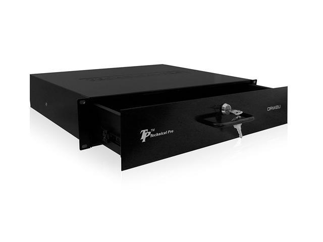 Technical Pro Drw2u Rack Mountable 2u Drawer Newegg Com