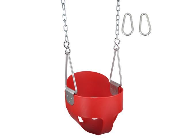 red Swing Set Stuff Inc Flat Seat With SSS Logo Sticker for sale online 