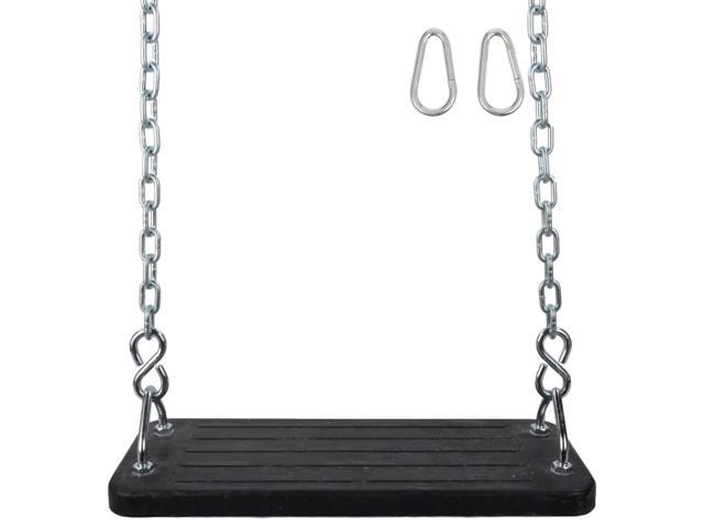 and SSS Logo Sticker Black Swing Set Stuff Inc Flat Seat