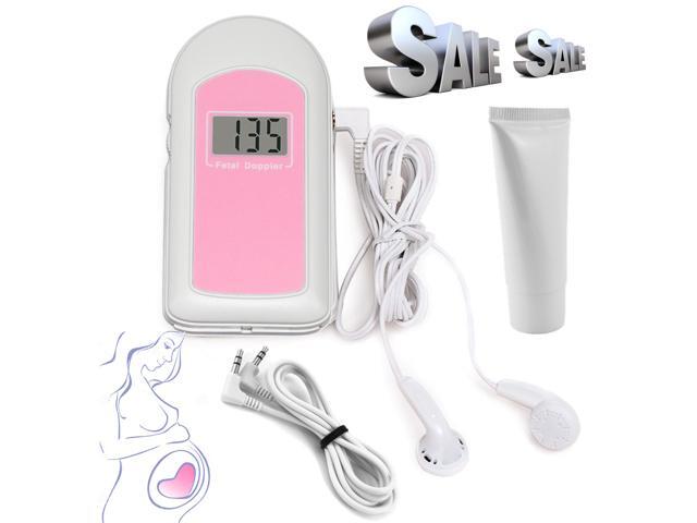 Pocket Fetal heart doppler Prenatal Baby Heart Sound Monitor Free GEL US seller