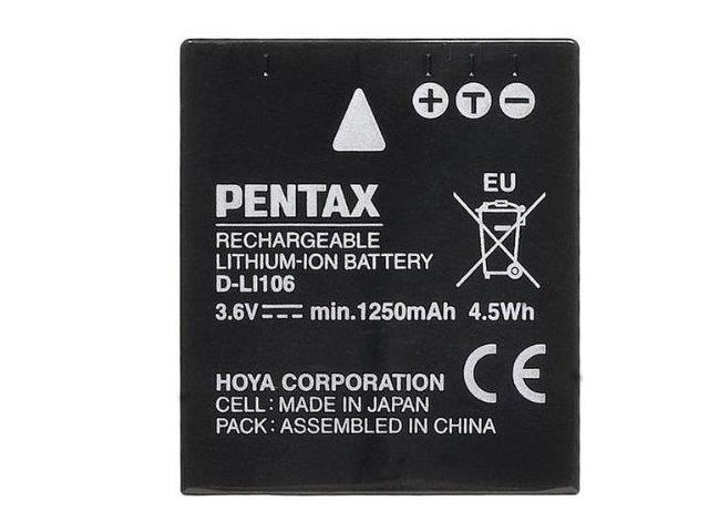 PENTAX D-LI106 Li-Ion Rechargeable Battery