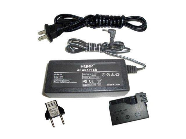 DC Coupler for Canon EOS 550D 600D Rebel T4i T5i HQRP AC Adapter Kiss X4 X5