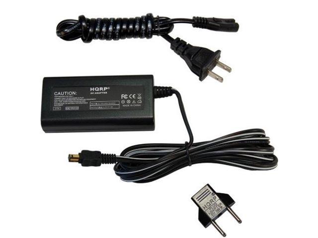 HQRP AC Power Adapter for Sony Cyber-Shot Digital Cameras, ACLS5K / AC-LS5K Replacement plus HQRP Euro Plug Adapter
