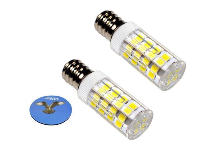 HQRP E12 110V LED Light Bulb Cool White for LG 6913EL3001A Dryer Light Bulb Replacement Plus HQRP Coaster 
