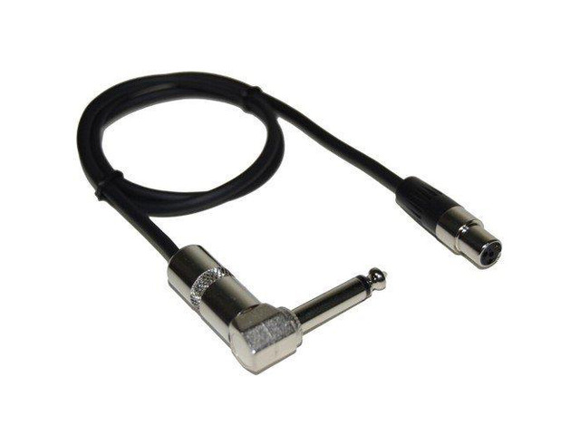 thumbnail interactive-video image 1 of HQRP 2ft Instrument Cable For Shure Wireless Systems - TA4F To 1/4" Connector 1 of 3