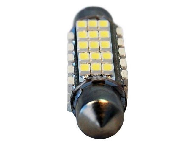 HQRP 360 deg 41mm Festoon 60 LEDs Cool White Navigation Bulb compatible with Masthead/Stern Light/Navigation Lights/Anchor Lamp
