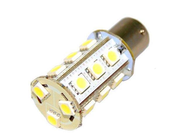 HQRP 4-pack 1141 BA15s Bayonet Base 18 LEDs SMD LED Bulb Warm White ...