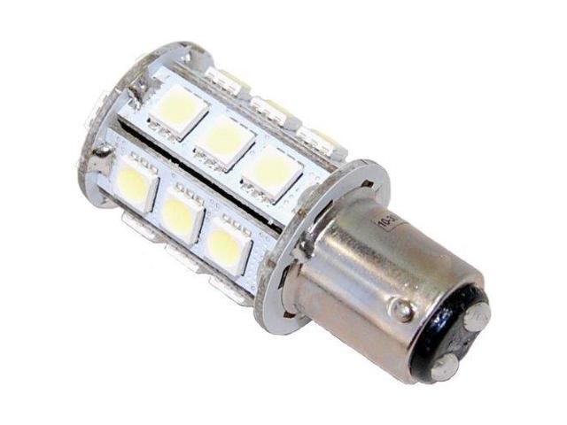 HQRP Ba15d Bayonet Base 24LEDs Dual Contact SMD LED Marine Boat Bulb ...