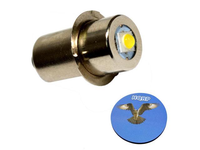 Ampoule LED HQRP 3W Pour Makita – Remplace Les Modèles 192546-1, A-90261, Etc. – Luminosité 150-180 Lm, 6-24V