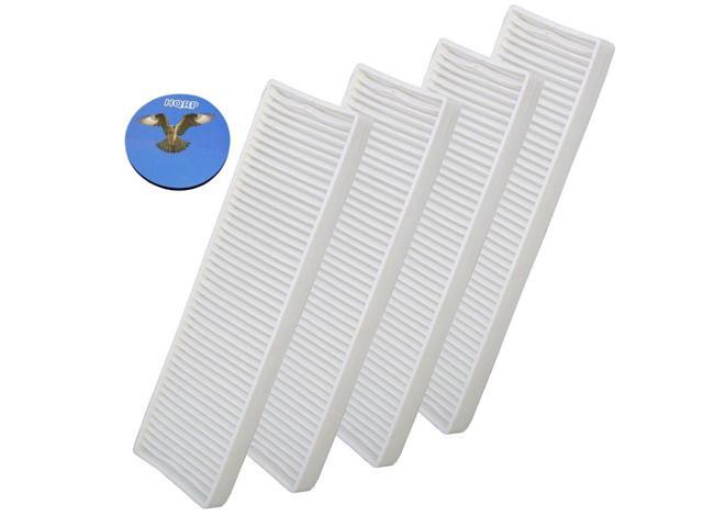 Hqrp Post Motor Filter 4 Pack For Bissell Total Floors Complete