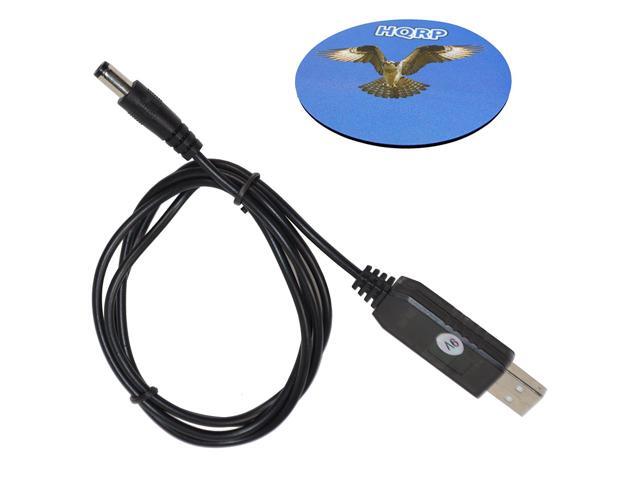 HQRP USB Adapter Cable Compatible With Sony AC E60 AC E60HG AC E601 AC E602 AC E604 AC 6013 RDP M5IP RDP M7iP 1 489 625 11 Portable Speaker Dock Cord Lead Wire