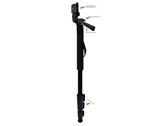 Professional Black 72 Monopod//Unipod Quick Release for Nikon D40x