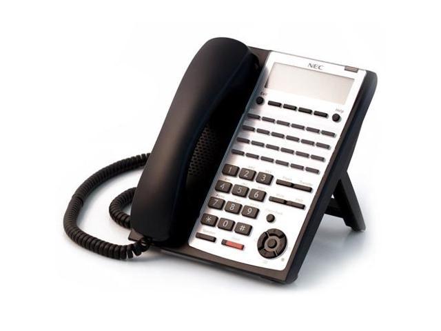 NEC 1100063 - Black Digital 24-Button Telephone