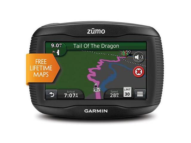 Garmin Zumo 390LM 4.3" Motorcycle GPS with Lifetime Map Updates