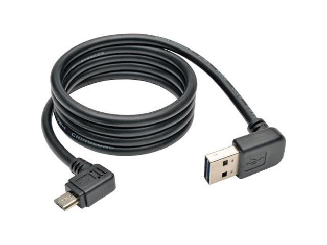 Tripp Lite UR05C-003-UARB Black Dedicated Reversible USB Charging Cable ...