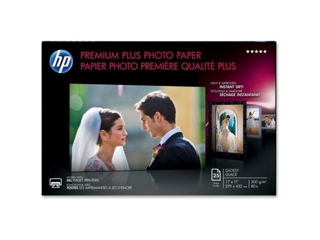 HP Premium Plus Glossy Photo Inkjet Paper - 25 pack