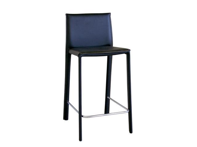 Leather Counter Stool, Leather Counter Stool With Back