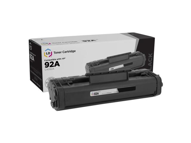 LD Products Remanufactured Toner Cartridge Replacement for HP 92A C4092A (Black) Compatible with HP LaserJet 1100 1100a 1100ase 1100xi 1100se 1100axi 3200 3200m 3200se