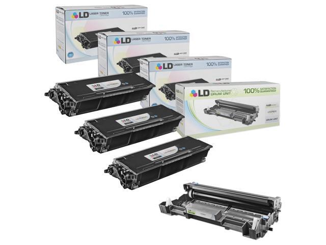 LD Compatible Brother TN580 Toner /& DR520 Drum Combo Pack 2 TN580 1 DR520