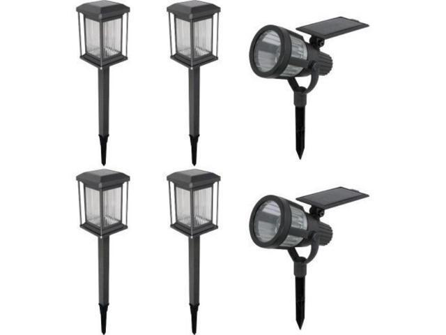 Malibu 6 Pack Solar Led Light Kit Ed By Sunlight And Malibu 6 Pack Solar Led Light Kit