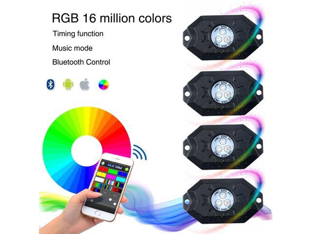 Kawell Cree Led Rgb Rock Light Kits Super Bright Led Work