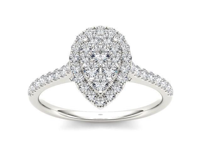 composite pear diamond