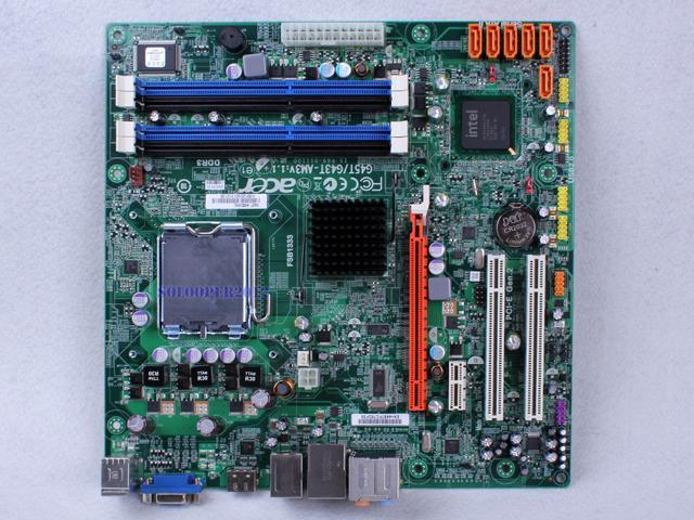 Refurbished: Gateway DX4820 Acer Aspire M3800 G43T-AM3 Motherboard MB