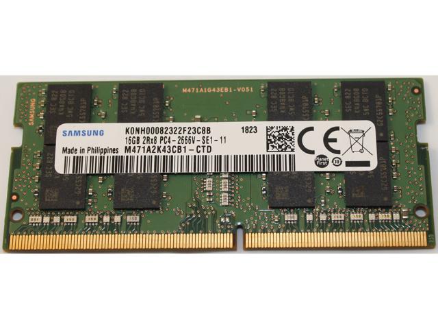 DDR4-2666MHz PC4-21300 2Rx8 1.2V SODIMM Laptop Memory 1x8GB 8GB