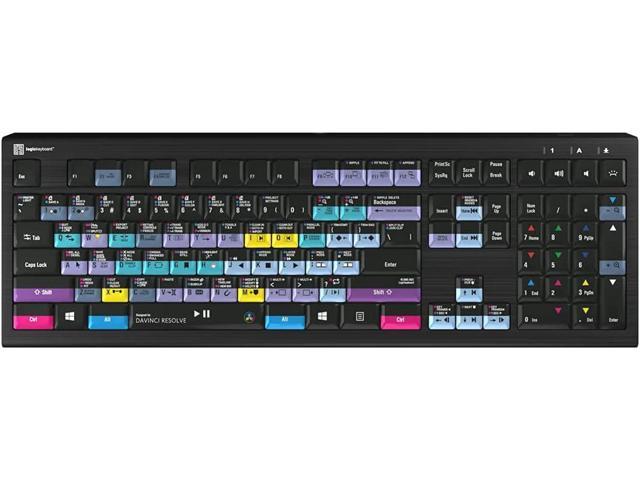 logickeyboard davinci resolve