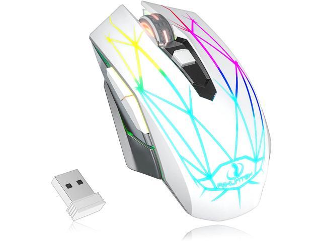 Wireless 2.4GHz Gaming Mouse Portable USB Optical Mice For PC Laptop Computer 