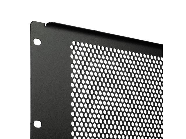 Navepoint 1U Blank Rack Mount Panel Spacer With Venting For 19-Inch ...