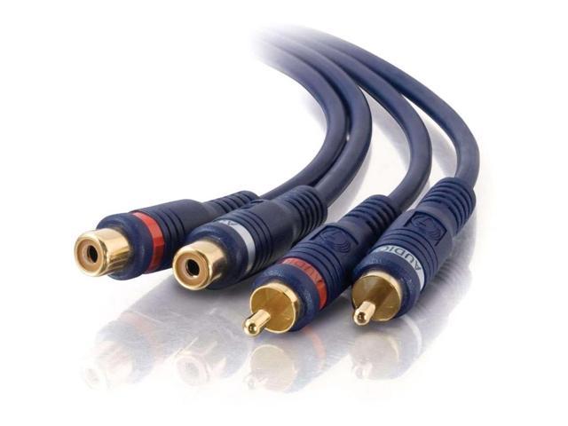 Cables to go/C2G 1304112FT VELOCITY™ RCA STEREO AUDIO EXTENSION CABLE