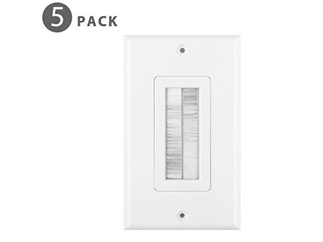 Tnp Keystone Wall Plate 8 Port Keystone Insert Jack Double Gang