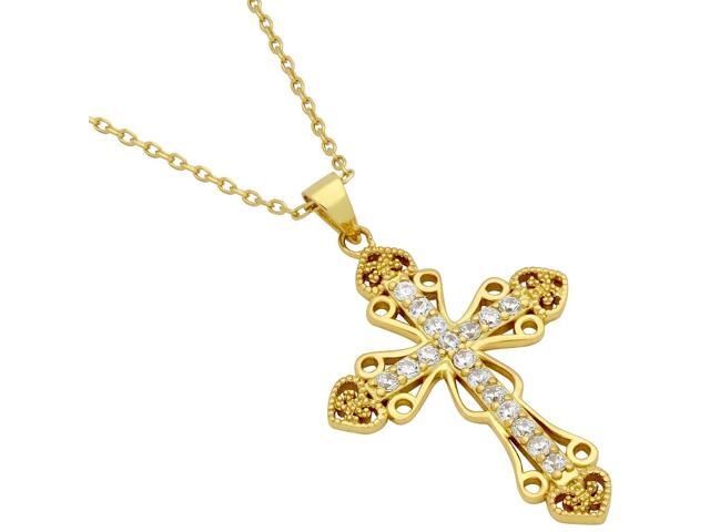26mm Silver Yellow Plated 3D Microphone Pendant