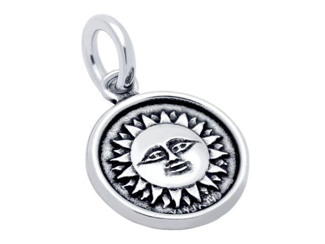 Sterling Silver Sun Charm