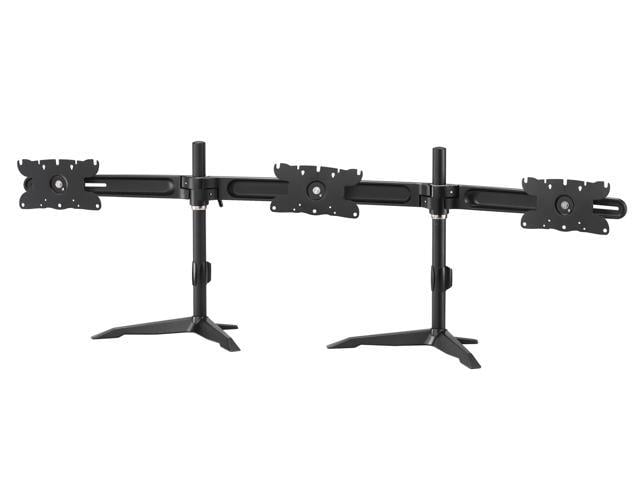 Triple Monitor Mount Stand For Up To 32 Inch Monitors Also Ideal 26 27 28 29 30 And Newegg Com - Diy Triple Monitor Wall Mount