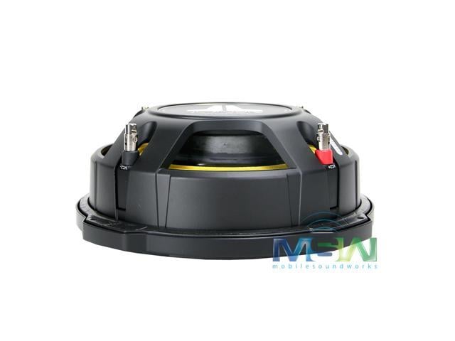 Jl Audio 10tw3 D4 Shallow Mount 10 Subwoofer With Dual 4 Ohm Voice Coils Newegg Com