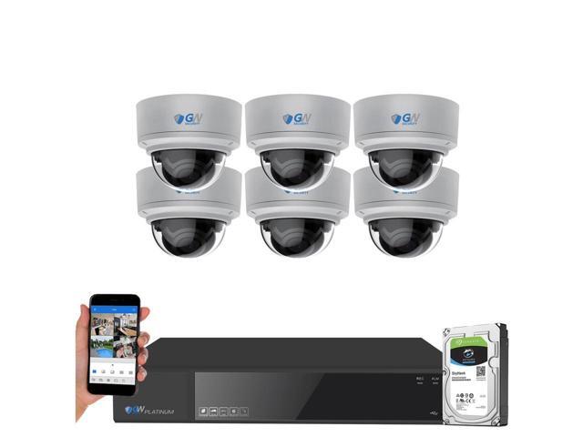Buy GW Security 8MP 4K Security Camera System With AI Face/Human