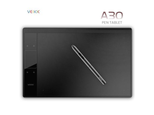 10*6"inch A30 Graphic Tablet Drawing Tablet with 8192 Levels Passive Pen B2Q0 