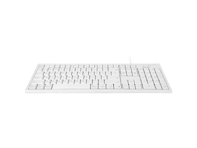 Manual 104 Key Full Size Slim Usb-c Keyboard For Mac And Pc