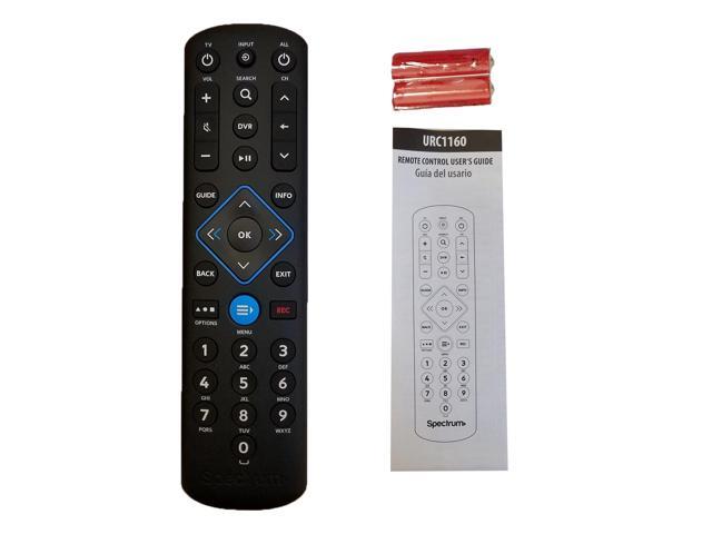 Spectrum Cable Box Remote Control URC1160 New Instructions Included Fast ship - Newegg.com